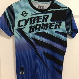 Boys Cyber Gamer shirt size 10-12 good used condition